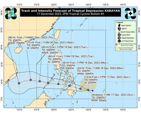 LPA Alert: Tropical Depression Kabayan .